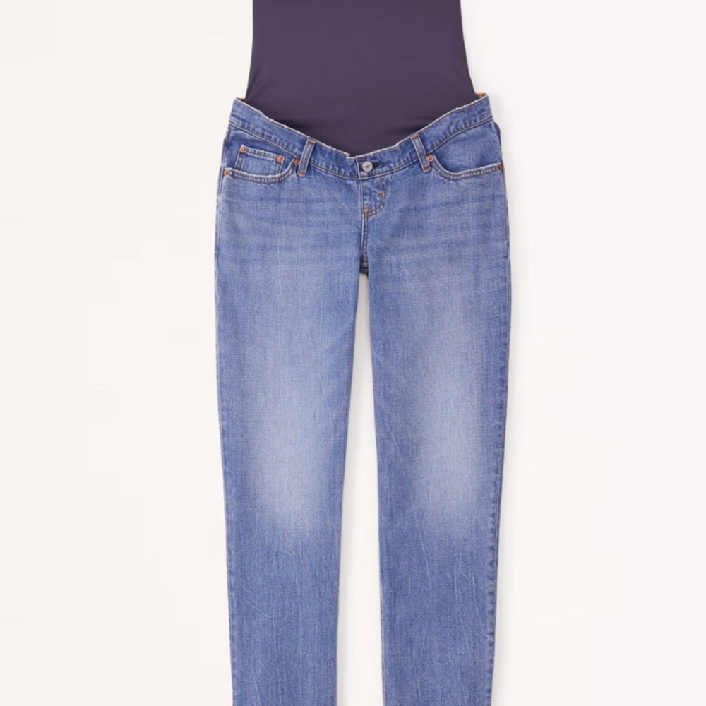 Maternity 90s Straight Jean